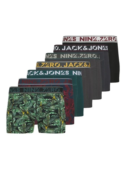 Jack Jones Jackendrıc Trunks 7 Pack Ln Boxer 12283395 - Resim 2