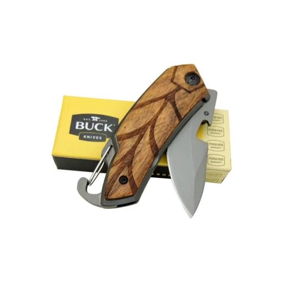 Buck Mini Cep Çakısı Kancalı X84 - Resim 2