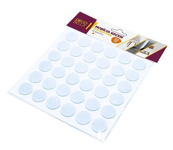 DecoBella Yuvarlak Keçe 22mm ürün görseli 1