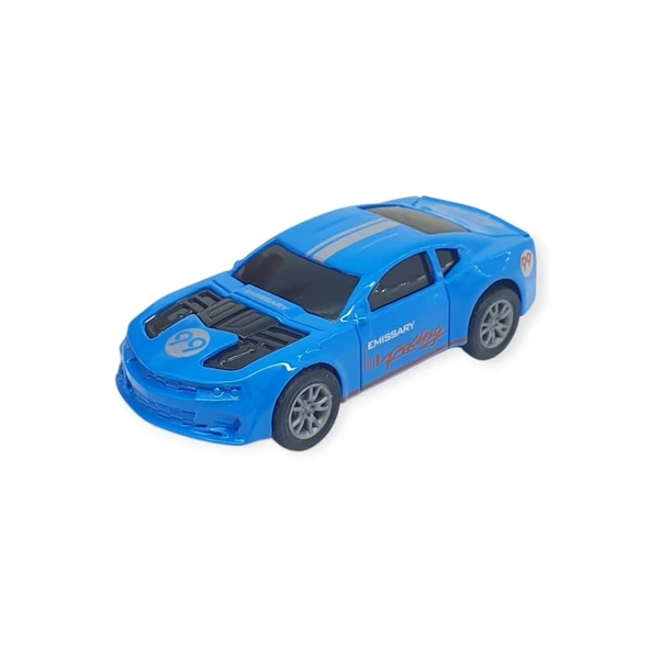 Çek Bırak Metal Küçük Arabalar 8 cm - SH40031 - Mavi Racing ürün görseli 1