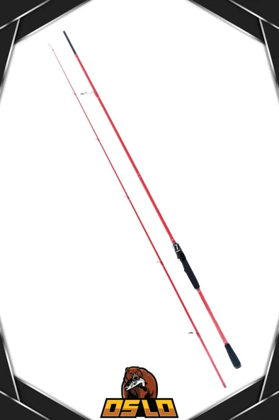 Oslo Next 4000 Ryuji Red Fox 270cm 5-55gr 8X Spin Olta Seti - Resim 3