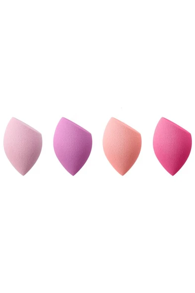 Real Techniques Miracle Complexion Sponge 4lü Mini Makyaj Süngeri - Resim 3