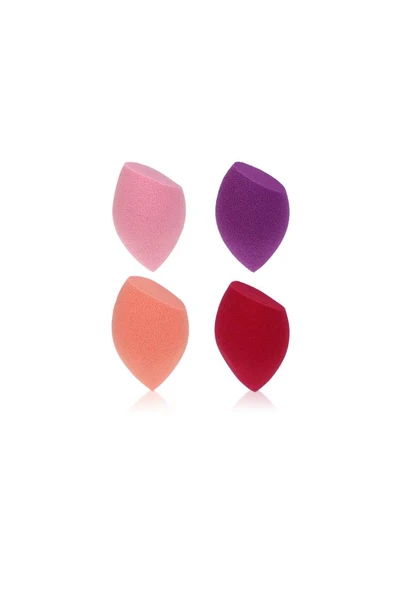 Real Techniques Miracle Complexion Sponge 4lü Mini Makyaj Süngeri - Resim 4