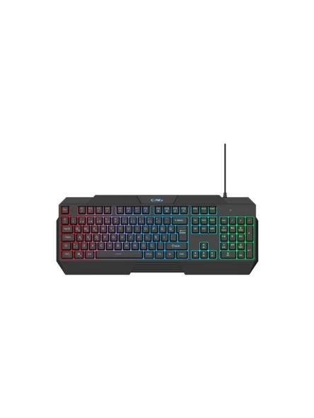 Claw's Thunderstrike Rgb Işıklandırma - 1000Hz Polling Rate - Örgü Kablolu Membran Oyuncu Klavyesi ürün görseli 1
