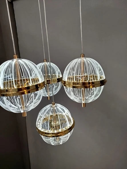 Modern Led sarkıt Avize ürün görseli 1