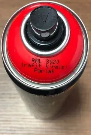 Motip Carat Ral 3020 Trafik Kırmızı Boya 400 ml Germany ürün görseli 1