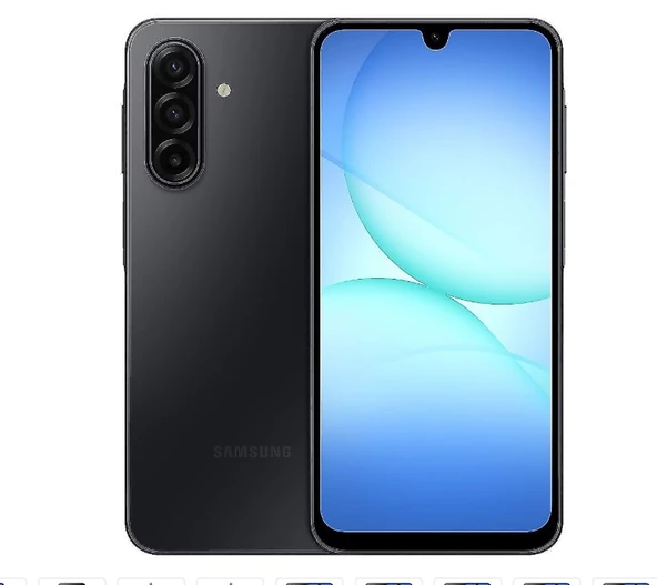 Samsung Galaxy A17 128 4 GB (Distribütör Garantili) Siyah ürün görseli 1