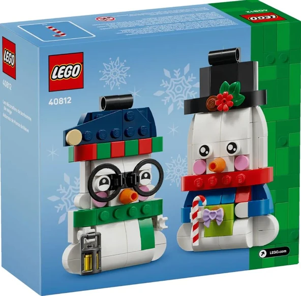 Lego 40812 Snowman Ornaments - Resim 4