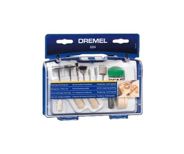 Dremel 684 Temizleme ve Parlatma Seti 20 Parça ürün görseli 1