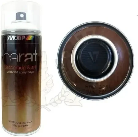 Motip Carat Ral 8011 Fındık Kahvesi Sprey Boya 400 ml Germany ürün görseli 1