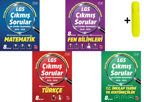 Newton Lgs Çıkmış Sorular Matematik Fen Türkçe İnkılap Yeni 2018 - 2025 ürün görseli 1