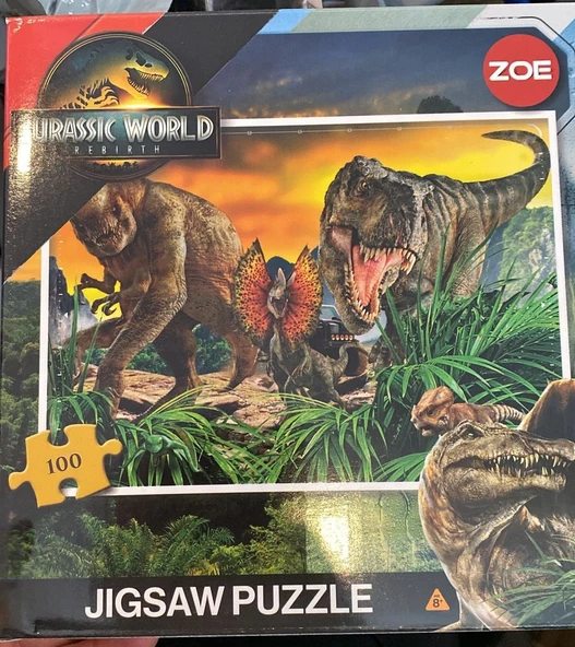 Zoe JIGSAW PUZZLE JURASSIC WORLD 100 PIECES ürün görseli 1