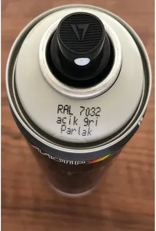 Motip Carat Ral 7032 Açık Gri Sprey Boya 400 ml Germany ürün görseli 1