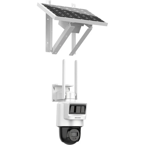 Hikvision DS-2DE2C400IWG-K/4G/C05S10 - 4mp Ptz Kamera Güneş Enerjili ve 4g Lte Destekli Hd Gece Görüşlü Dış Mekan Güvenlik Çözümü ürün görseli 1
