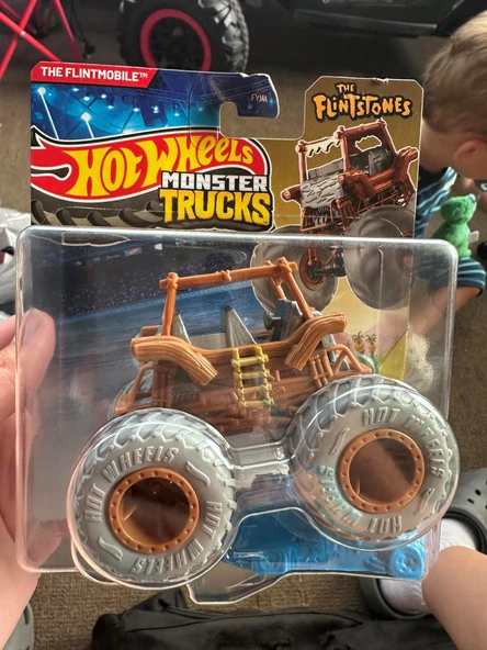 Hot Wheels Monster Trucks The Flintstones The Flintmobile ürün görseli 1