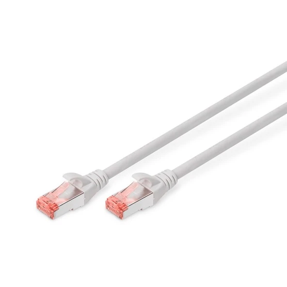 Digitus Zırhlı Patch Kablo Cat6 Gri (1m) ürün görseli 1