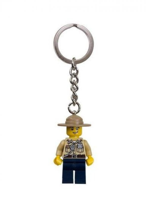 Lego City Swamp Police Keyring - 853463 ürün görseli 1