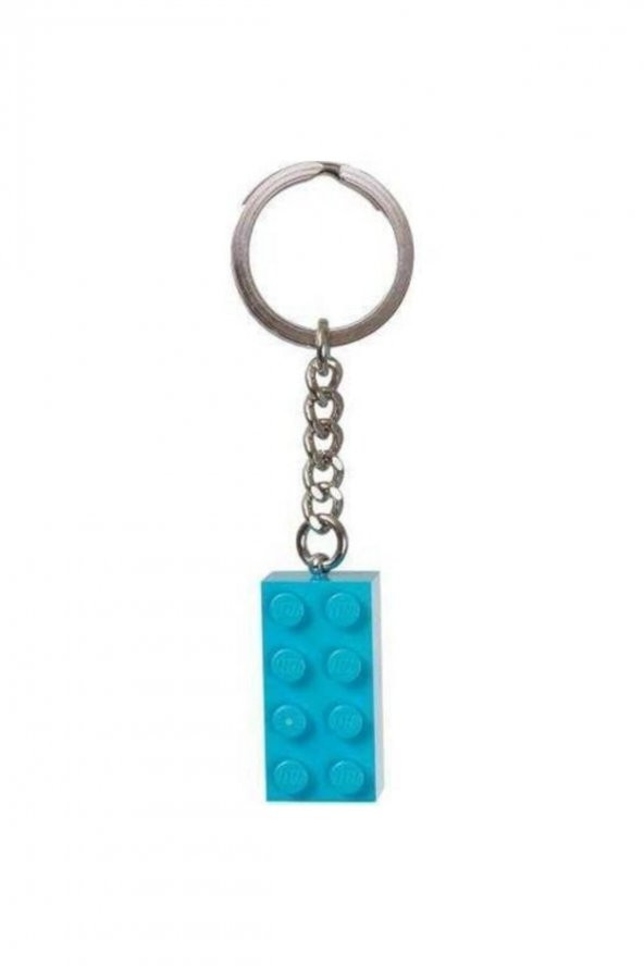 Lego 853380 Turquoise Brick Key Chain - Resim 2