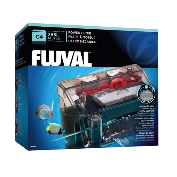 Fluval C4  Askı Şelale Filtre 265 litre ürün görseli 1