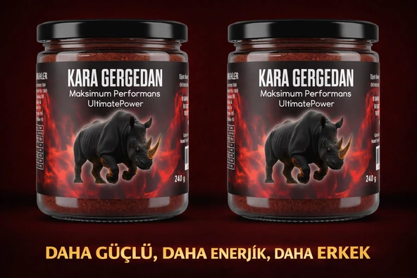 KARA GERGEDAN Maksimum Performans Macun 240 gr 2 adet ürün görseli 1