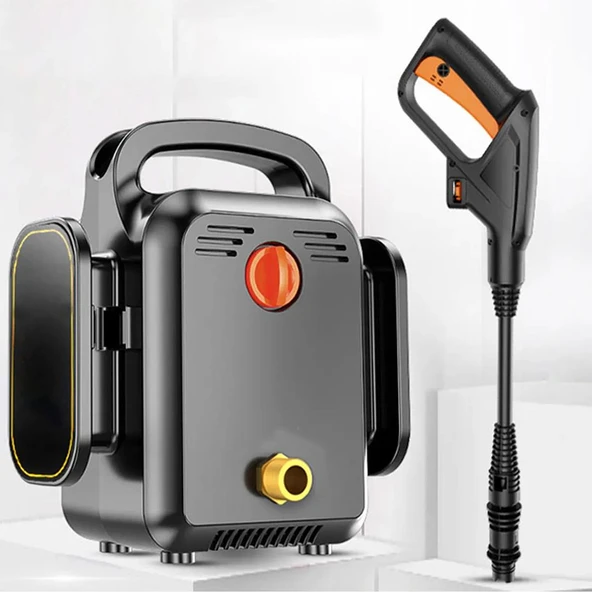 Powermaster PM-24688 Pratik Yüksek Basınçlı Araç Yıkama Makinesi 13 Litre 80 Bar 30.000Mah 350 Watt ürün görseli 1