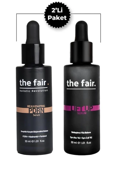 the fair. PDRN (Somon DNA) Serum 30 ml Cilt Serumu ve Lift-Up Now Sıkılaştırıcı 30 ml Cilt Serumu ürün görseli 1
