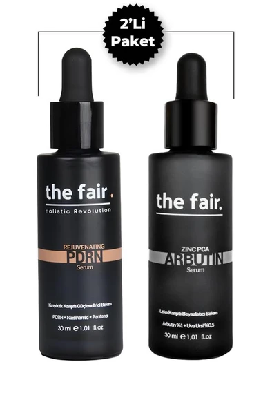 the fair. Rejuvenating PDRN (Somon DNA) Serum 30 ml Cilt Serumu ve Arbutin Leke Karşıtı Bakım Serumu ürün görseli 1
