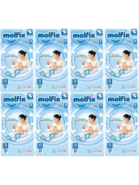 Molfix 0 Numara Prematüre 240'lı Bebek Bezi ürün görseli 1
