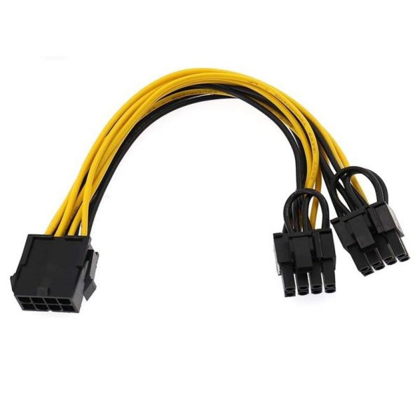 PrimeX PX-4302-8 8 pin to 2x8 Pin PSU Ekran Kartı Güç Çevirici Kablo ürün görseli 1