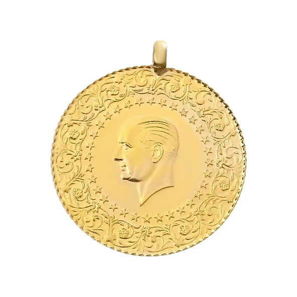 Gekas Kuyumculuk Yeni Kulplu Ziynet Yarım Altın ürün görseli 1