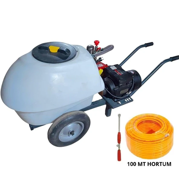 Gardenpro GP60E Büyük Pompa Elektrikli İlaçlama Makinası 60 Lt + 100 Mt Hortum ürün görseli 1