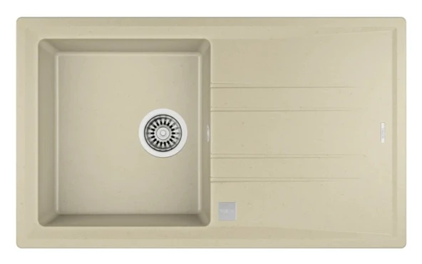 TEKA STONE 50 B-TG TOPAS BEJ TEZGAHÜSTÜ GRANİT EVYE ürün görseli 1