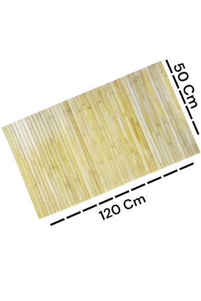 Bayev Bambu 50 X 120 Cm Paspas - Kapı Önü Paspas 700716 - Resim 3