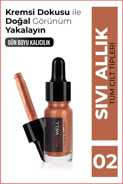 Sıvı Allık (Sedefli) No02 ürün görseli 1