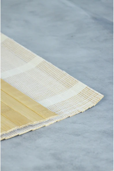 Bayev Bambu 50 X 120 Cm Paspas - Kapı Önü Paspas 700716 - Resim 4