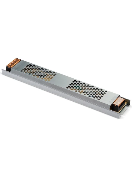 Çok Kaliteli, Alüminyum Gövde 12V, 360W 33A Super Slım Trafo, 360W Led Driver 25 Cm Trafo ürün görseli 1