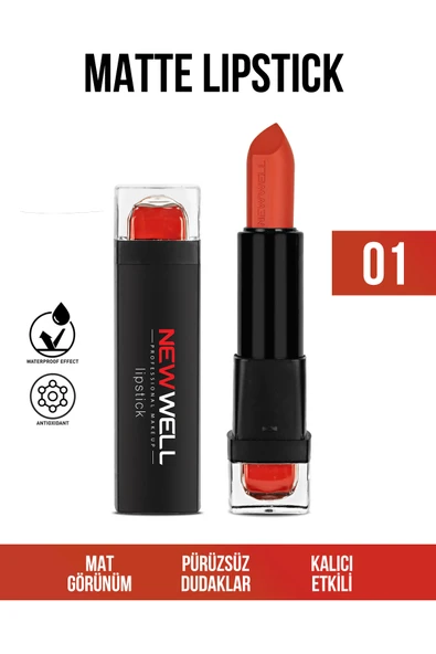 Matte Lipstick 01 ürün görseli 1