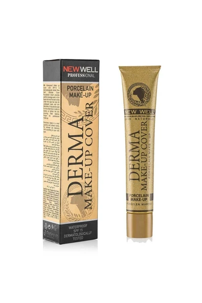 Derma Make-up Cover Foundation Copper - Resim 2