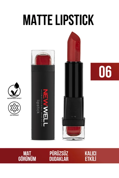 Matte Lipstick 06 ürün görseli 1
