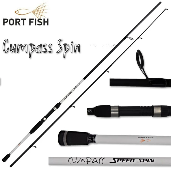 Portfish Cumpass 240Cm Spin Kamış 10 - 30 Gr ürün görseli 1