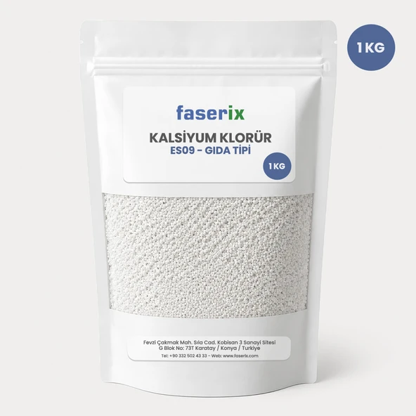 Kalsiyum Klorür(E509 Gıda Tipi) 1 Kg ürün görseli 1