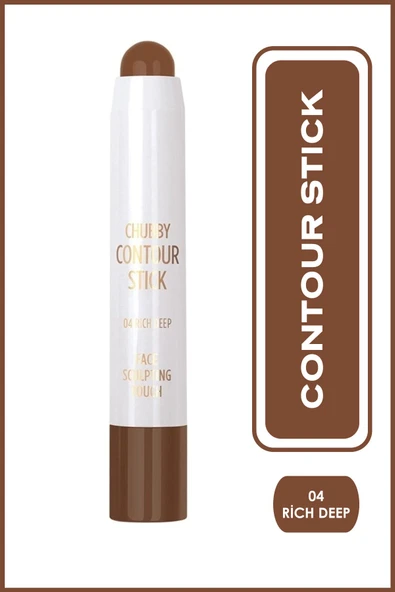 GOLDEN ROSE Chubby Contour Stick No:04 Rich Deep ürün görseli 1
