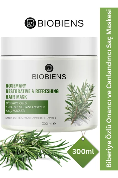 BİOBİENS Biberiye Özlü Saç Maskesi 250 ml ürün görseli 1
