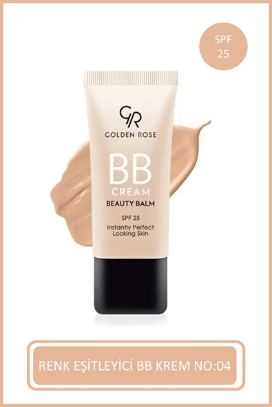 GOLDEN ROSE Bb Cream Beauty Balm No Medium No:04 ürün görseli 1