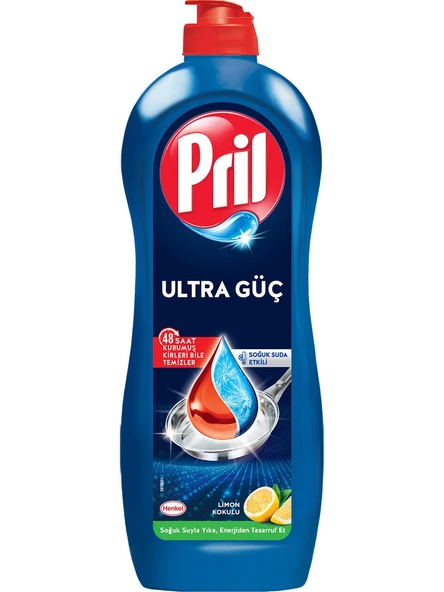 Pril Ultra Güç Limon Kokulu Bulaşık Deterjanı 675 g ürün görseli 1