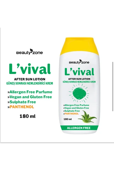BEAUTY ZONE L'VİVAL ALOE VERA AFTERSUN ürün görseli 1