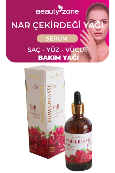 BEAUTY ZONE Nar Çekirdeği Yağı 100ml ürün görseli 1