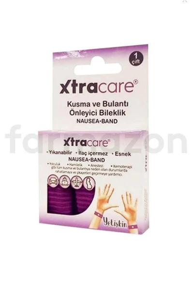 XTRACARE Kusma Ve Bulantı Önleyici Bileklik - Mor ürün görseli 1