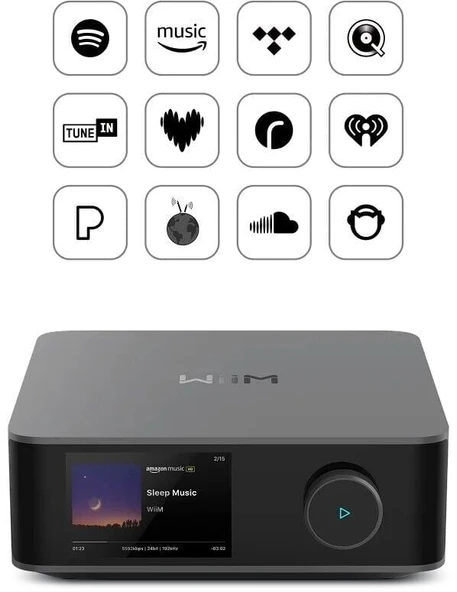 Wiim Amp Ultra Streaming Stereo Amplifier Space Grey - Resim 3