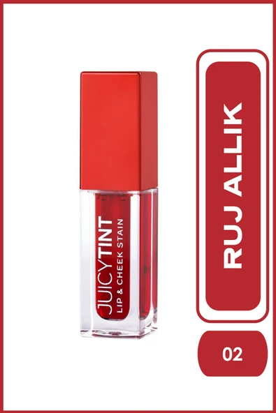 GOLDEN ROSE Juicy Tint Lip & Cheek Stain No:01 Peach Sorbe ürün görseli 1